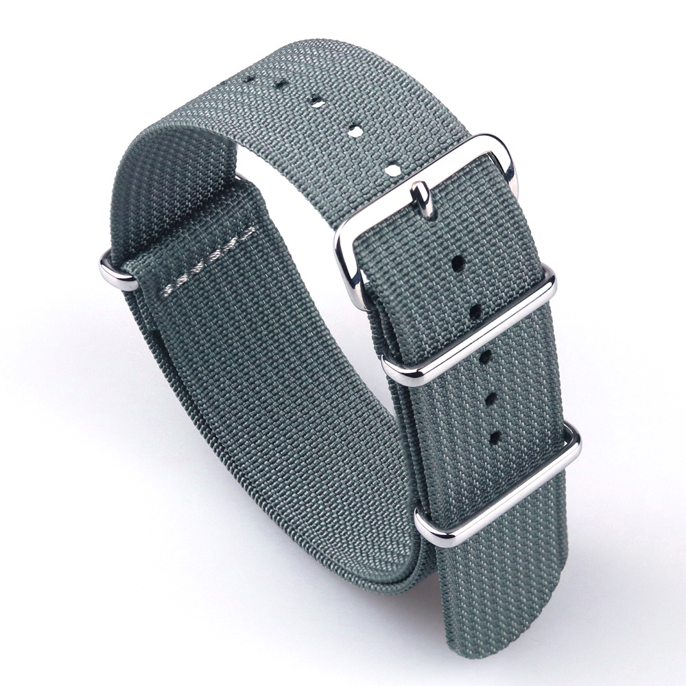 Mới Dây Đeo Đồng Hồ Bằng Nylon Co Giãn 20mm 22mm Dành Cho Quân Đội
