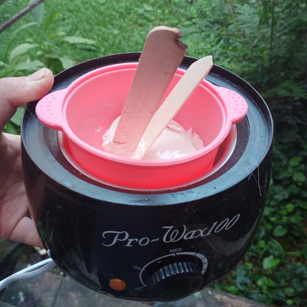 Chén nấu sáp wax lông cách thủy, lò vi sóng dễ vệ sinh thay thế lòng nồi thường