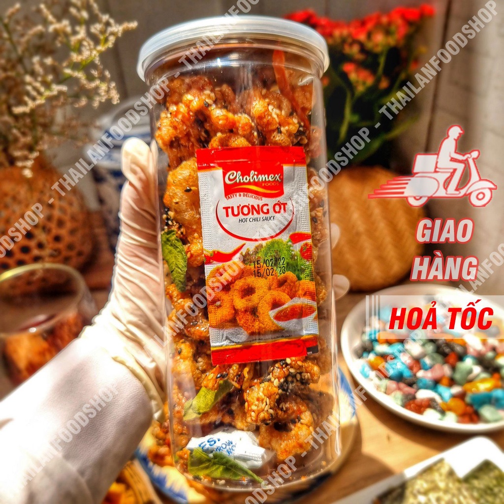 Chân Gà Rút Xương Sấy Giòn Sốt Chanh Dây Túi 1Kg - Ăn Liền
