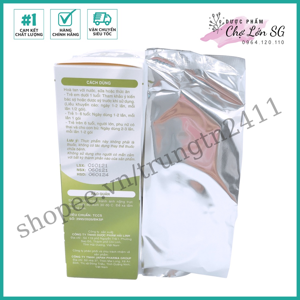 Thực phẩm bảo vệ sức khỏe Fiber Food chiết xuất giấp cá, bổ sung chất xơ, giúp nhuận tràng