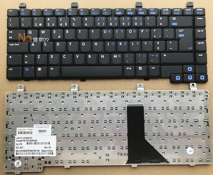 Hp Bàn Phím Hewlett-packard Ze2300 Zx6000 M2009 M2008 X6000 Zd5000 M2000