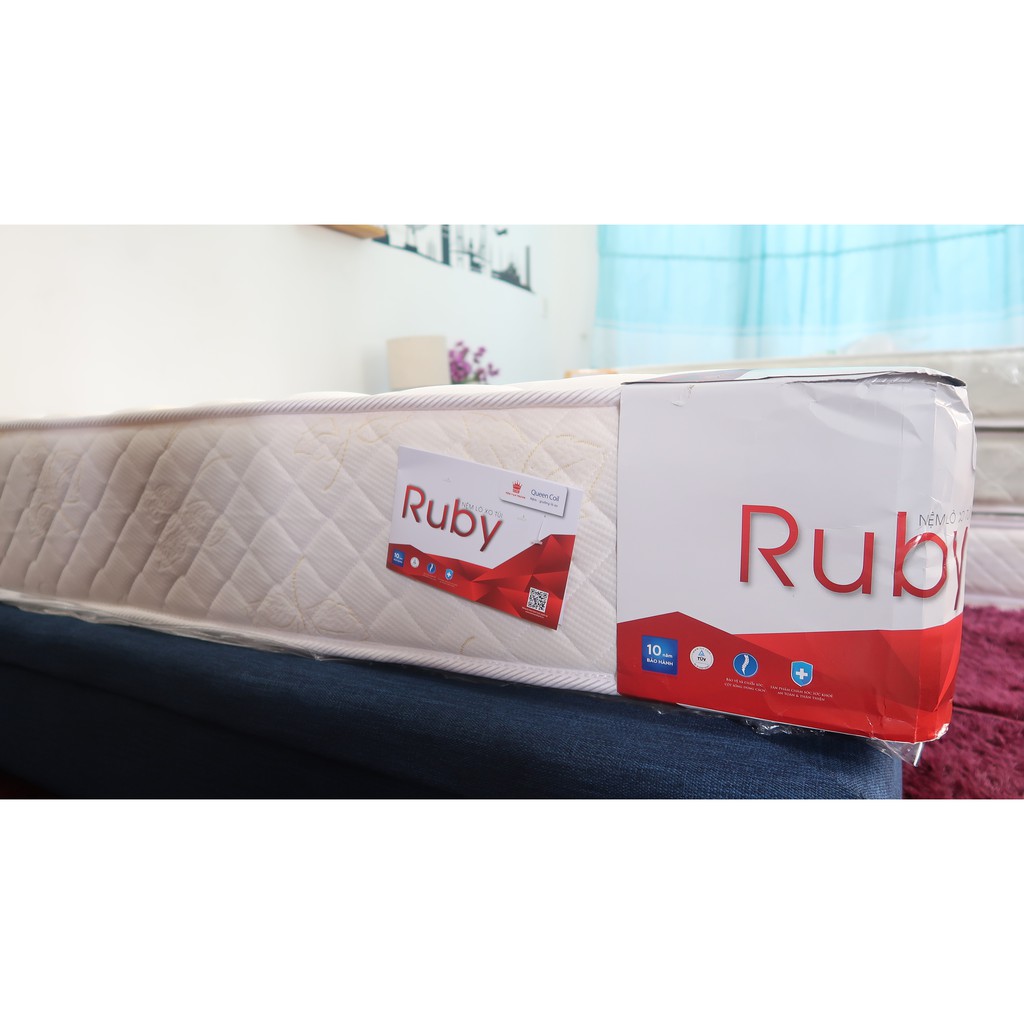 Nệm lò xo túi RUBY Vạn Thành Bảo Hành 10 Năm