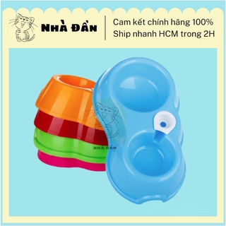Bát gắn chai cho chó mèo