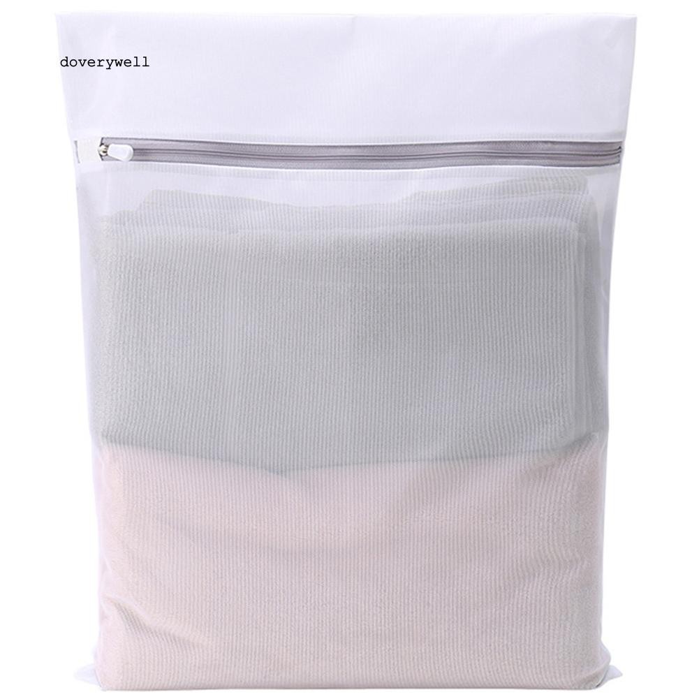 Túi lưới màu trơn dày bảo vệ quần áo nhỏ khi giặt máy kích thước tùy chọn
