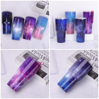 (CÓ TÚI GALAXY) BỘ LY GIỮ NHIỆT GALAXY THÁI LAN 900ML CÓ ĐỦ PHỤ KIỆN