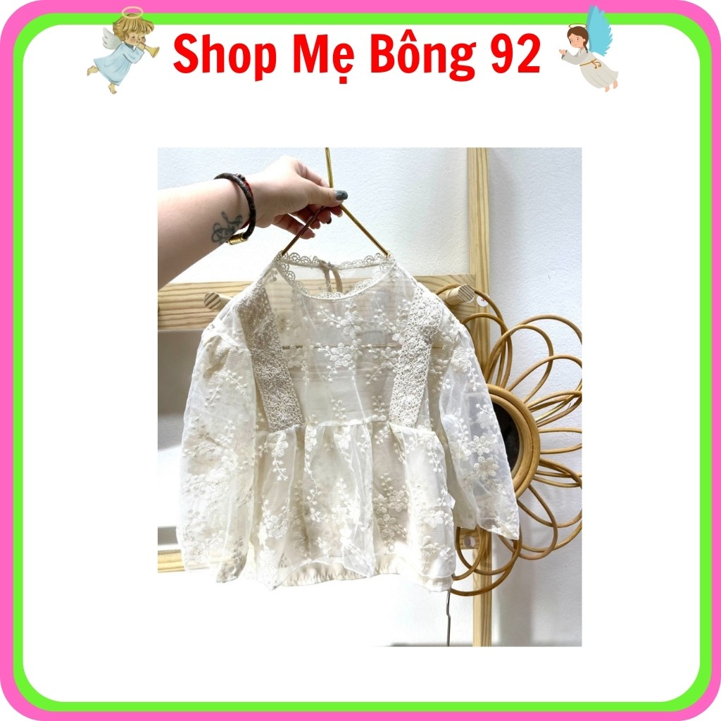 Đồ Bộ Thêu Ren Mùa Hè Bé Gái 8-20kg – Shop Mẹ Bông 92