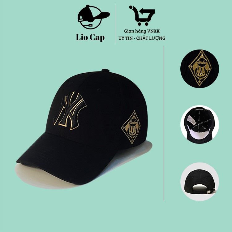 Mũ lưỡi trai NY logo cạnh cao cấp Free size full hộp, ưu đãi cực sốc cực chất, mã giảm 10k cho đơn 50k: 𝟵𝟵𝗙𝗔𝗦𝗛𝗜𝗢𝗡𝗦𝗔𝗟𝗘𝟭