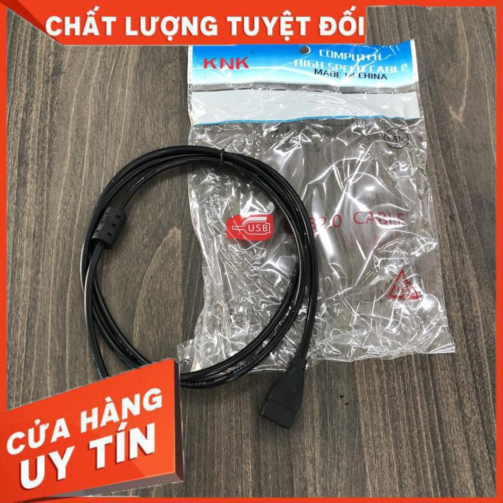 Freeship 50k Dây cáp USB nối dài chống nhiễu 1M5/ 3M/5M(Đen)- Hàng Chất Lượng - Full box | BigBuy360 - bigbuy360.vn