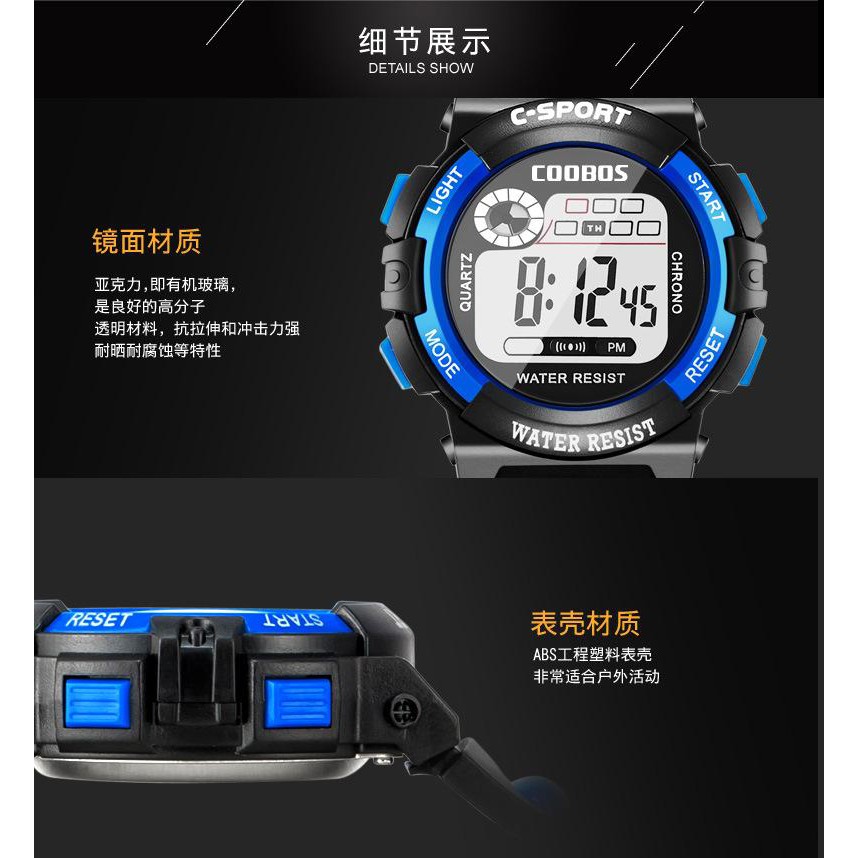 ĐỒNG HỒ TRẺ EM NAM CAO CẤP COOLBOSS Xanh | BigBuy360 - bigbuy360.vn