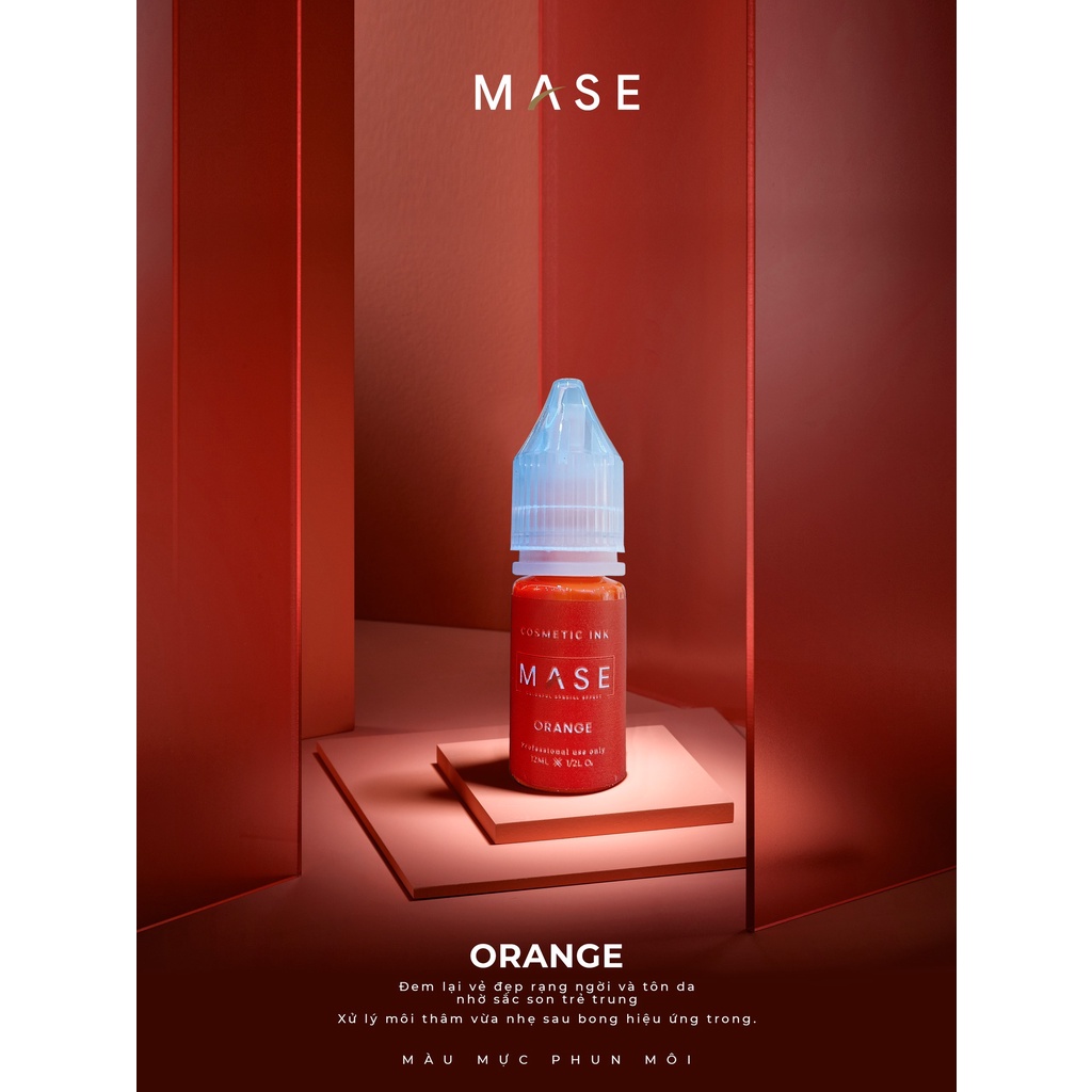 [CHÍNH HÃNG] Mực môi Mase mini size 3,3ml, fullsize 10ml