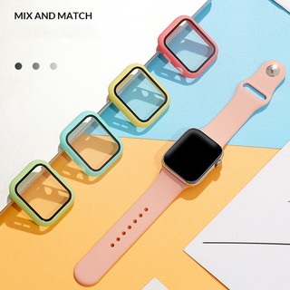 Ốp PC bảo vệ mặt đồng hồ thích hợp cho Apple Watch 1 2 3 4 5 6 SE