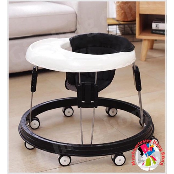 Xe tròn tập đi cho bé có thể hấp gọn