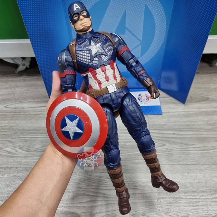 Mô hình Captain America ZD Toys 35cm Avengers 4 Endgame chính hãng