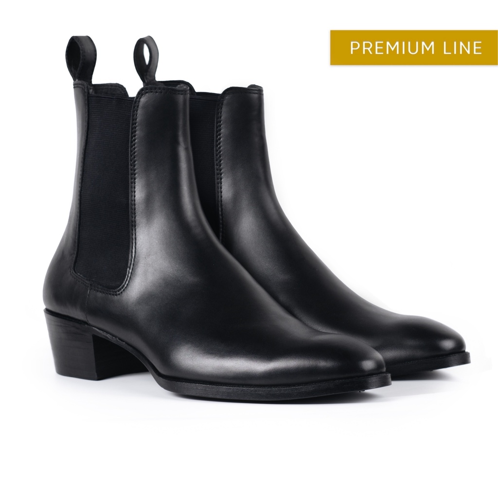 Giày Tây Cao Cấp GIBSON CHELSEA BOOTS - DO01 - Da Bò Ý Lót Trong Da Bò Mộc - Thương hiệu Be Classy