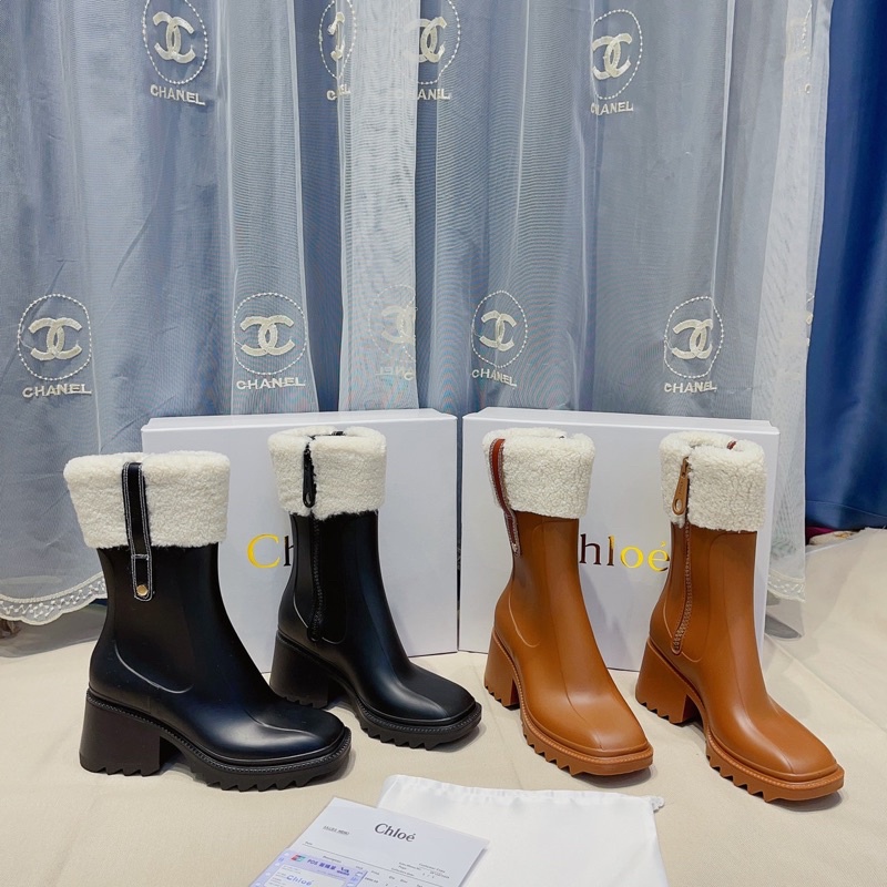 Bốt Boot Chloe form to  hàng quảng châu fullbox