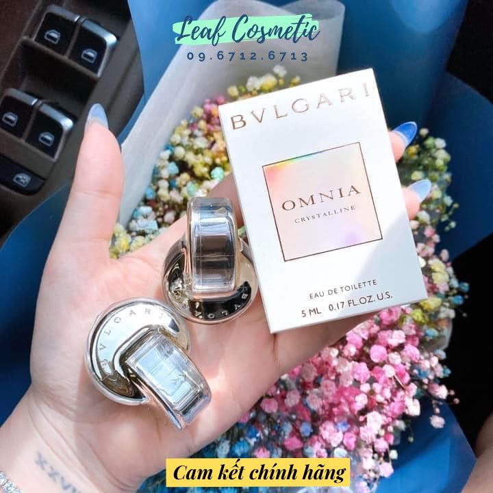 [ Chính Hãng - 5ml ] Nước Hoa Mini Nữ BVL / Bvlgari Omnia Crytalline EDT