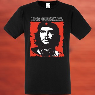 Áo thun cotton tay ngắn in hình người mẫu Che Guevara thời trang cho nam