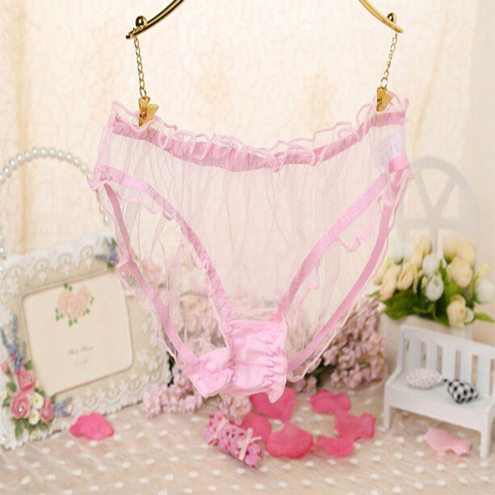 Quần Lót Ren Hoa Trong Suốt Thiết Kế Quyến Rũ Cho Phái Nữ