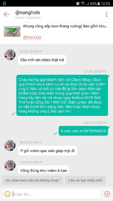 Võng xếp rẻ đẹp cho bé- Có ảnh thật