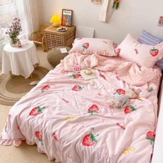 Bộ chăn ga gối đũi Hàn Quốc