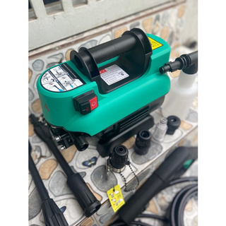 Máy xịt rửa xe cao áp dca aqw5.5/7 - 1200w - máy rửa xe gia đình áp lực 7mpa chính hãng dca