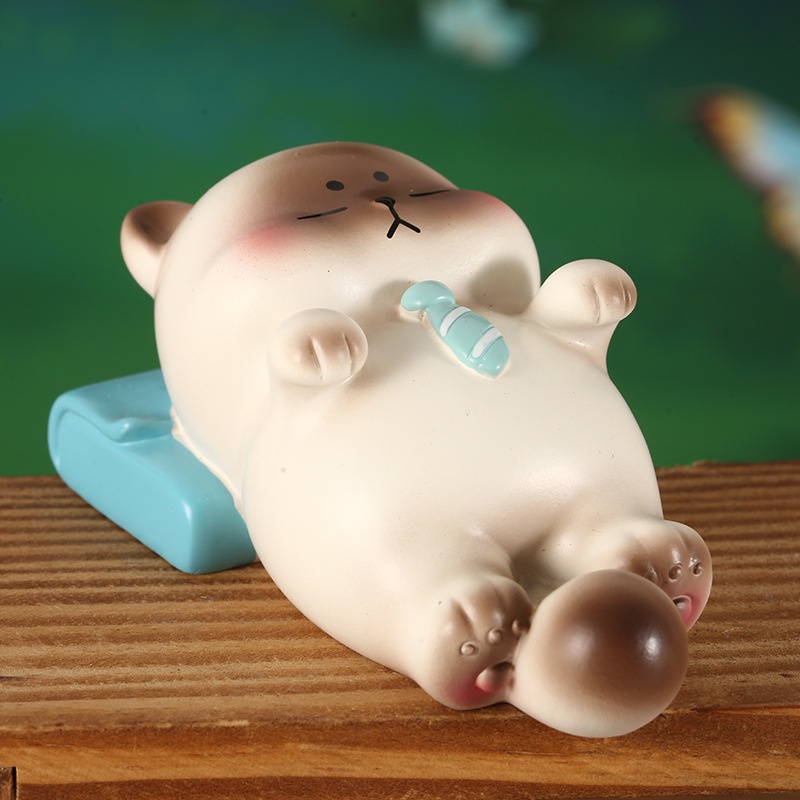 Mô hình Blind Box Mèo nhân viên văn phòng Ráp nhiều kiểu dáng, biểu cảm làm mô hình trang trí,quà tặng,đặt bàn làm việc