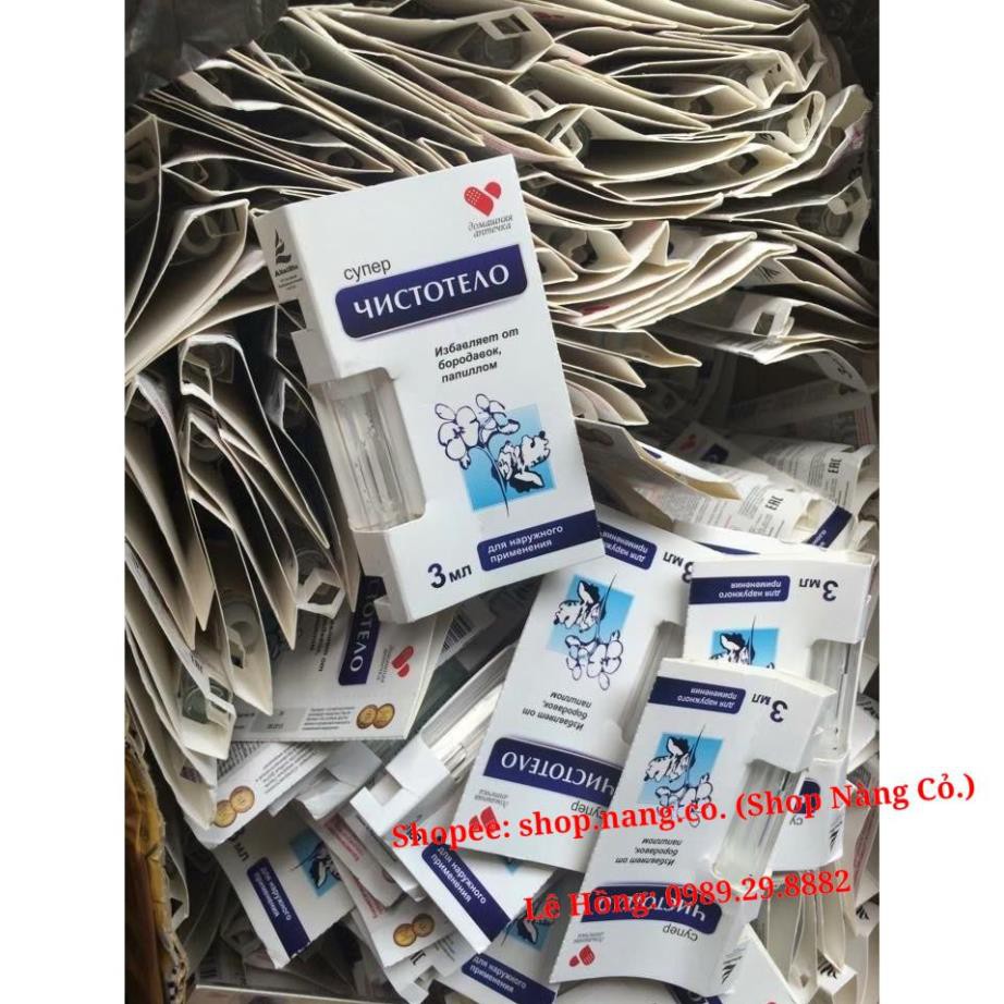 [Chính Hãng] Loại 3ml GEL TẨY NỐT RUỒI, MỤN CƠM, MỤN CÓC, SẸO LỒI, THỊT THỪA - Dvelinil nhập khẩu Nga Hiệu quả Tốt | BigBuy360 - bigbuy360.vn