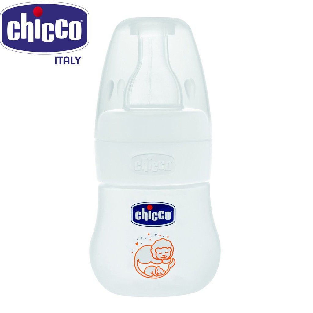 🍼 Bình sữa sơ sinh đa năng MICRO SƯ TỬ NHÍ CHICCO Ý 60ml