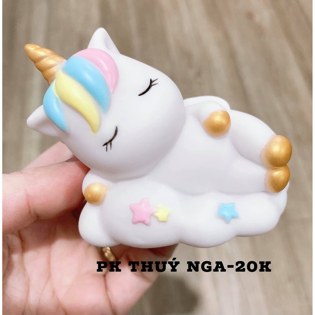 Ngựa 1 sừng nằm,ngồi giỏ