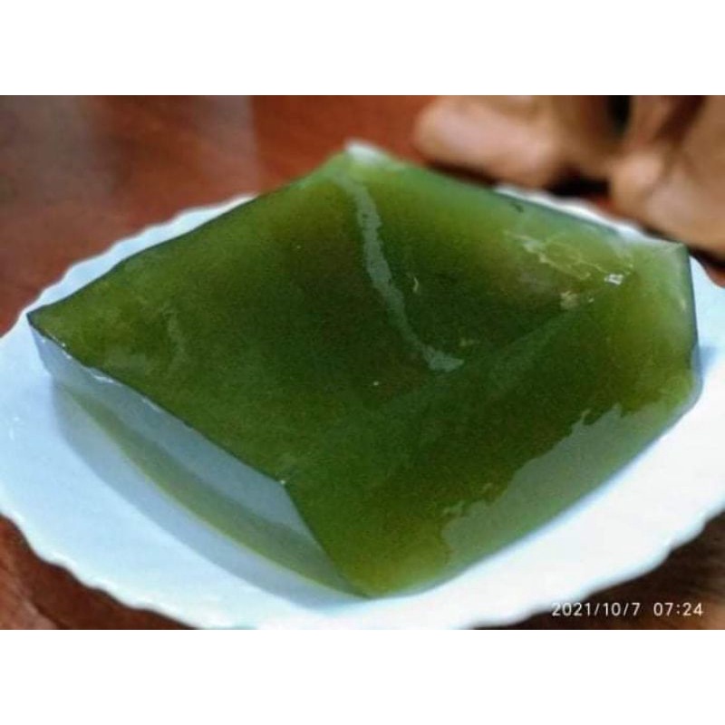 200gr Lá sương sâm lông RỪNG  khô hút chân không  làm thạch sương sâm+ tặng kèm nang mực