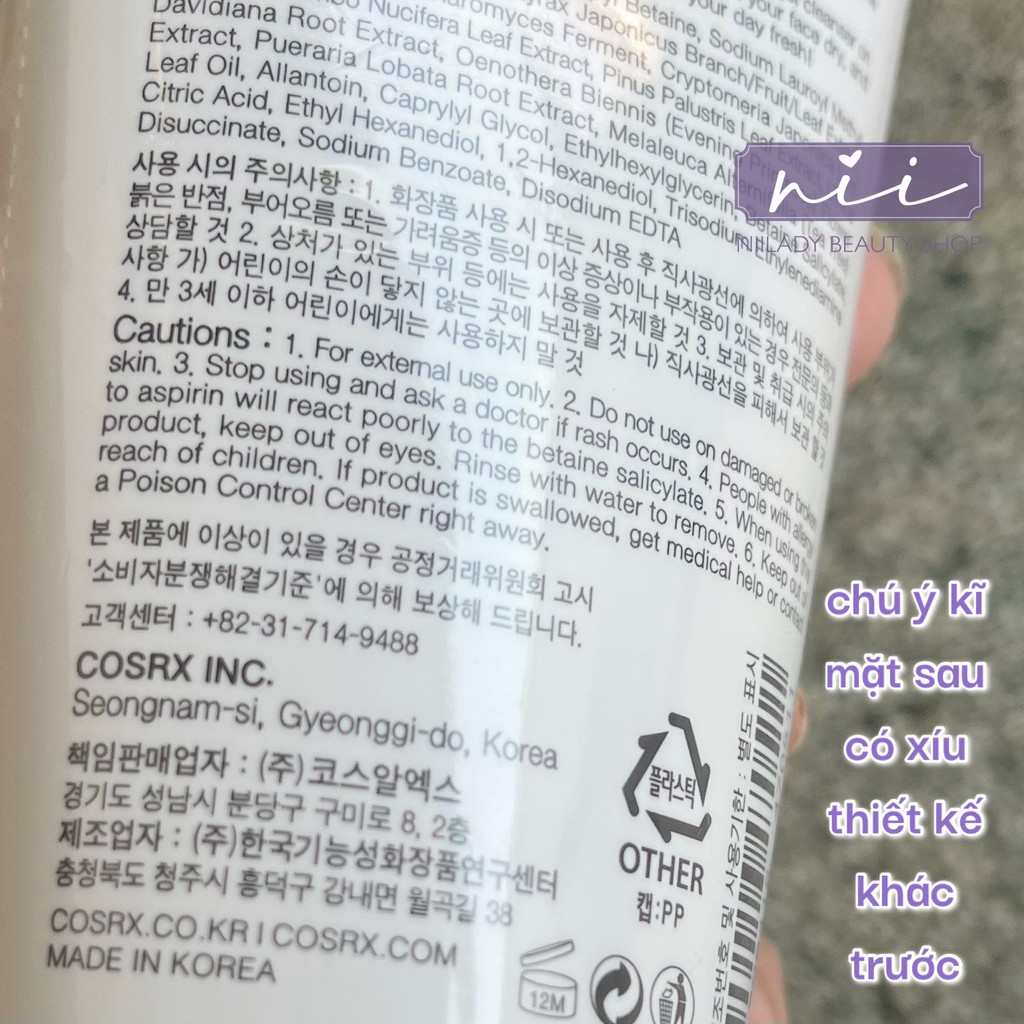 [Mã COS1904 giảm 8% đơn 300K] Sữa rửa mặt COSRX Low PH Good Morning Gel Cleanser 150ml | BigBuy360 - bigbuy360.vn