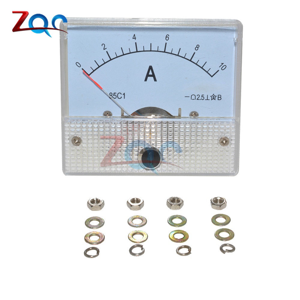 Đồng Hồ Đo Dòng Điện Ampe Kế 85C1 DC 0-10A DC 0-5A Chuyên Dụng