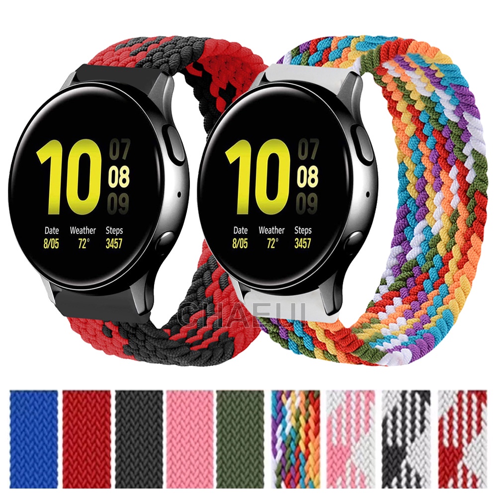 Dây Đeo Nylon Cho Đồng Hồ Thông Minh Samsung Galaxy Watch Active 2 40mm 44mm