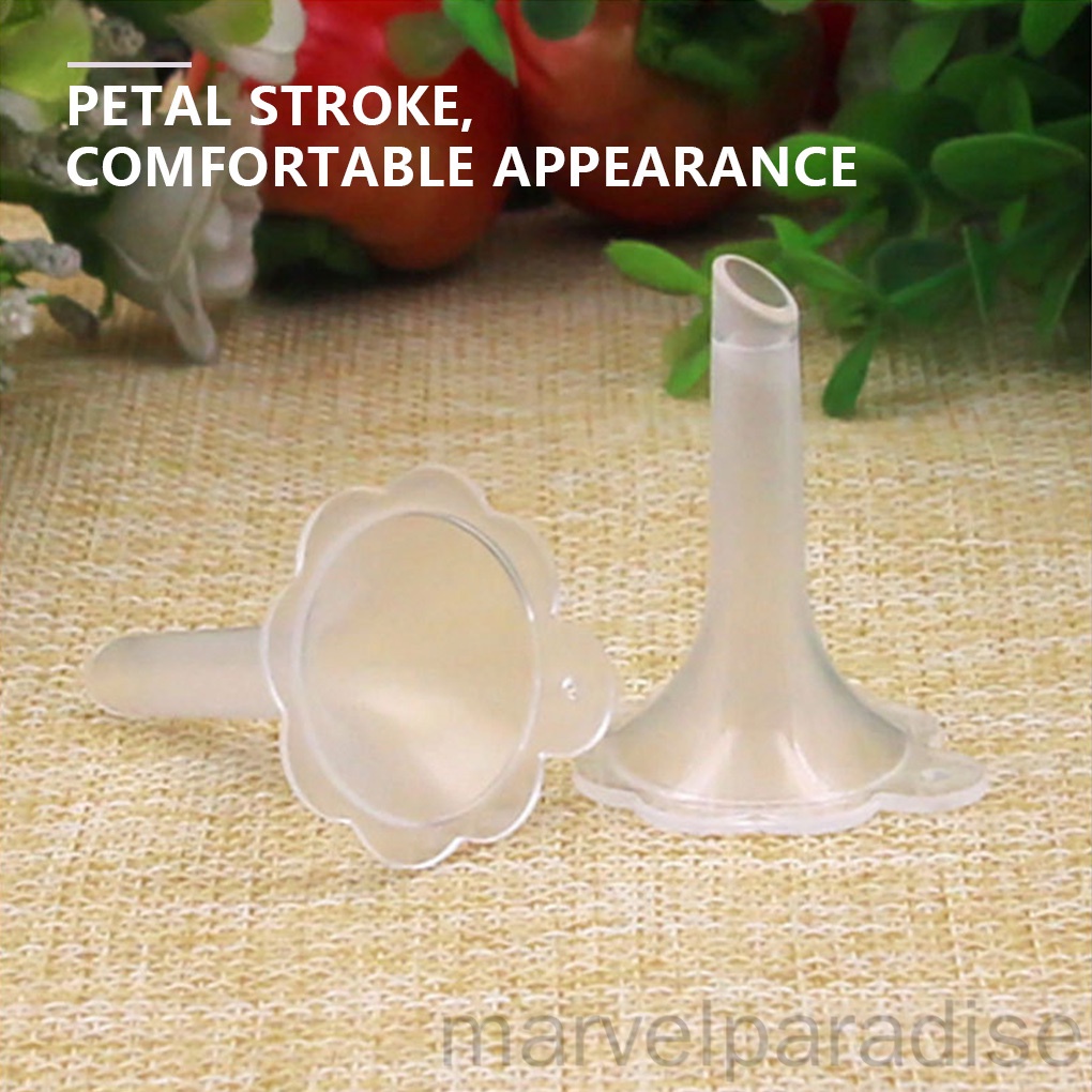 Set 3 phễu hình tam giác bằng nhựa mini có thể tái sử dụng dùng cho phòng thí nghiệm