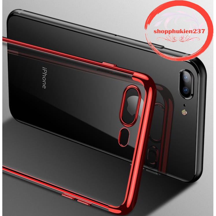 FREESHIP ĐƠN 99K_ỐP LƯNG IPHONE 6, 6S, 6 PLUS, 7, 7PLUS, 8, 8 PLUS, X ỐP DẺO TRONG VIỀN MÀU HAI ĐẦU | BigBuy360 - bigbuy360.vn