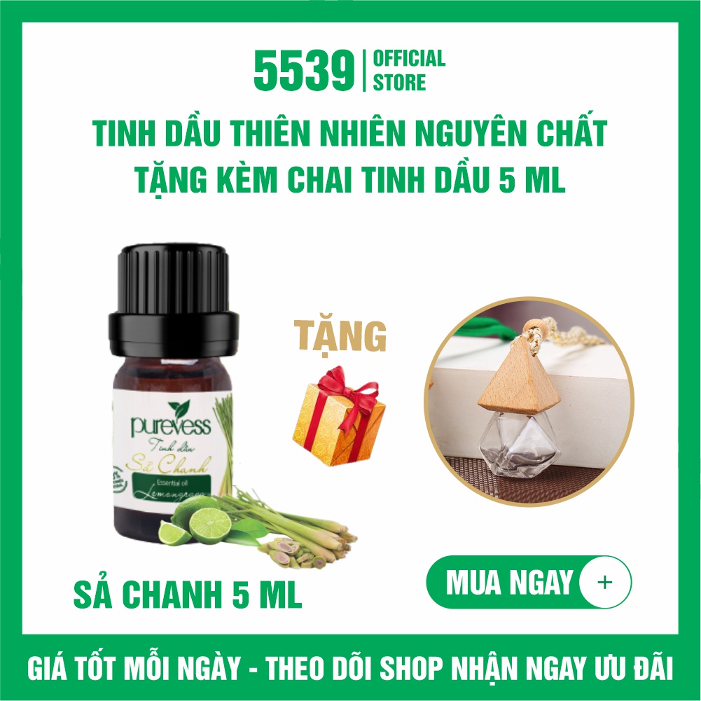 Lọ khuếch tán tinh dầu, lọ khuếch tán tinh dầu treo xe tặng kèm tinh dầu thiên nhiên nguyên chất 5ml – Shop 5539