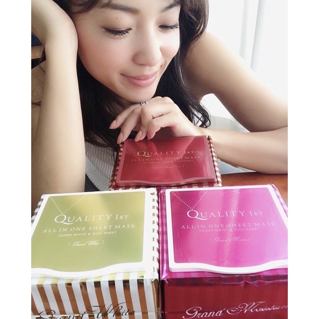 Mặt nạ QUALITY 1st cao cấp dòng Premium &amp; Grand ( mẫu mới )
