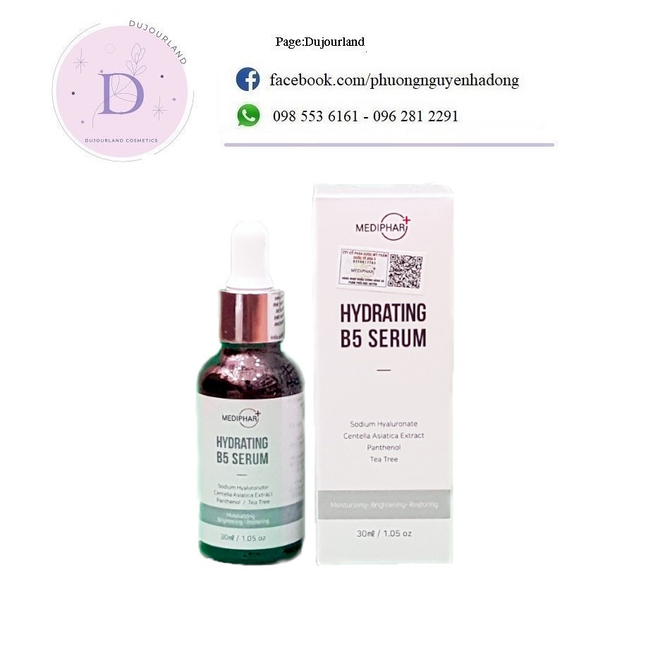 Serum B5 Mediphar - Hydrating B5 Serum 30ml