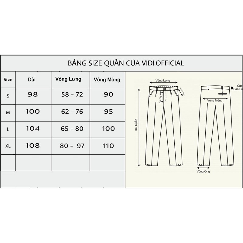 Black Wide Pant (Quần Tây Ống Rộng) | BigBuy360 - bigbuy360.vn