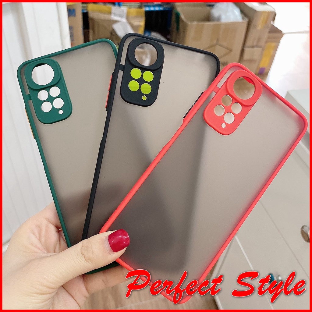 Ốp lưng cao su non Xiaomi redmi 10 10c note 12 note 10 pro 4g 5g Note 11 pro Poco M3 pro poco X3 GT nhám viền màu