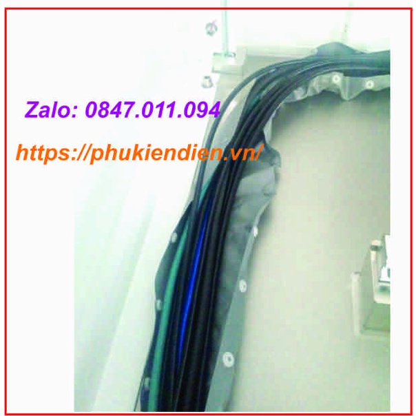 Bọc dây điện có khuy bấm chống cháy