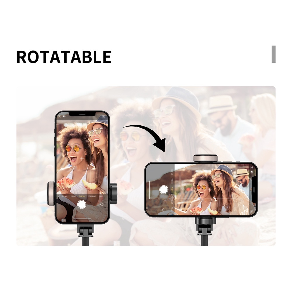 Gậy Tự Sướng Bluetooth Không Dây Q12 Có Thể Mở Rộng Kèm Điều Khiển Từ Xa Cho iPhone 13 Pro Max