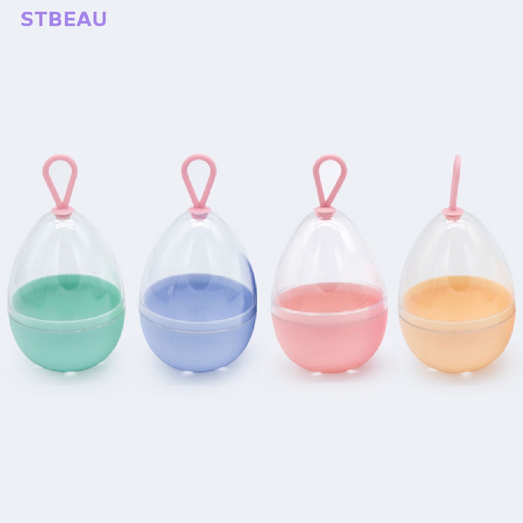 Hộp Rỗng Trong Suốt Đựng Mút Trang Điểm Tiện Dụng