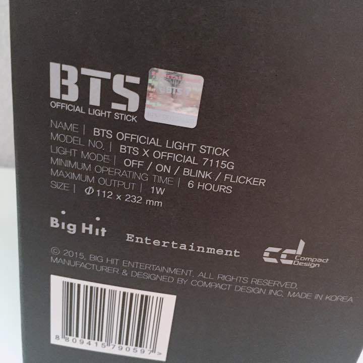 Đèn cổ vũ BTS - Official Light Stick Army 7115