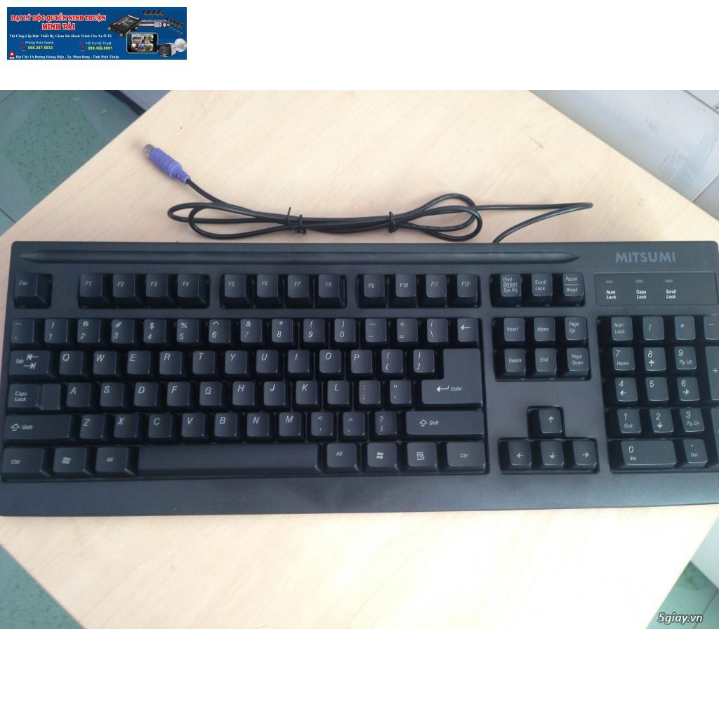 BÀN PHÍM MITSUMI CỔNG PS2 LOẠI 1 HÀNG MALAYSIA