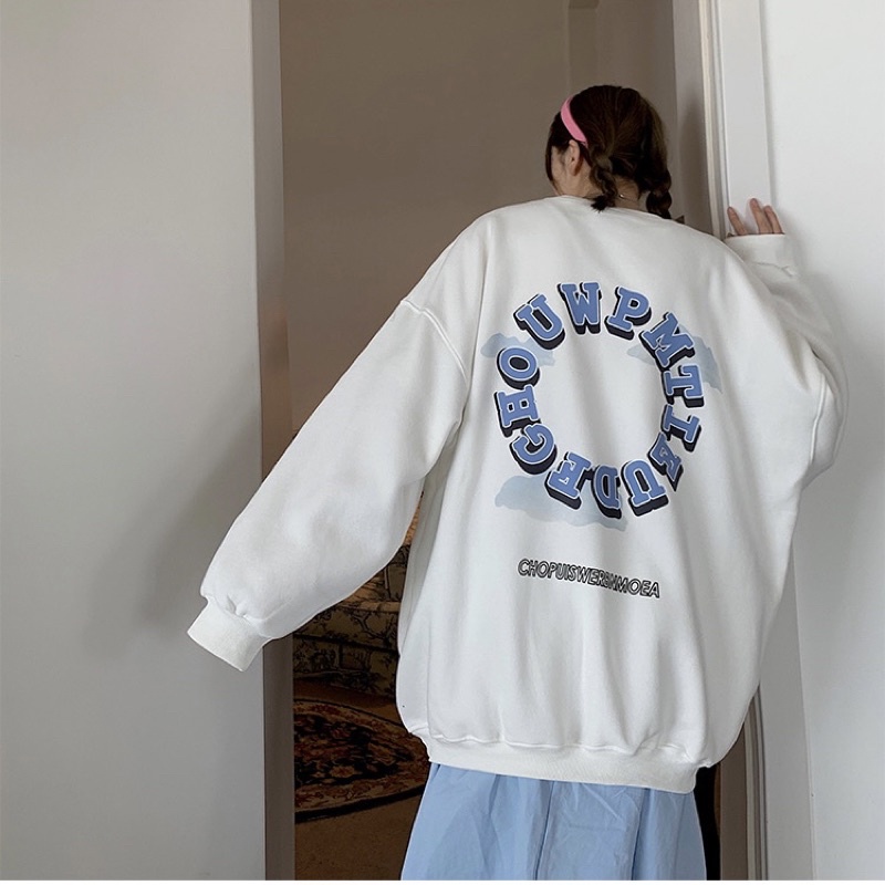 Áo sweater nam nữ VN CLO in chữ chou - SWT012