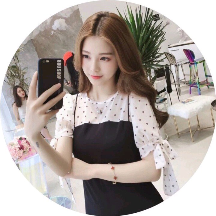 Váy Đầm Nữ 🌸 FREESHIP 🌸 Đầm Đen Phối Voan Chấm Bi Tay Cột Nơ Chất Đẹp LYNA