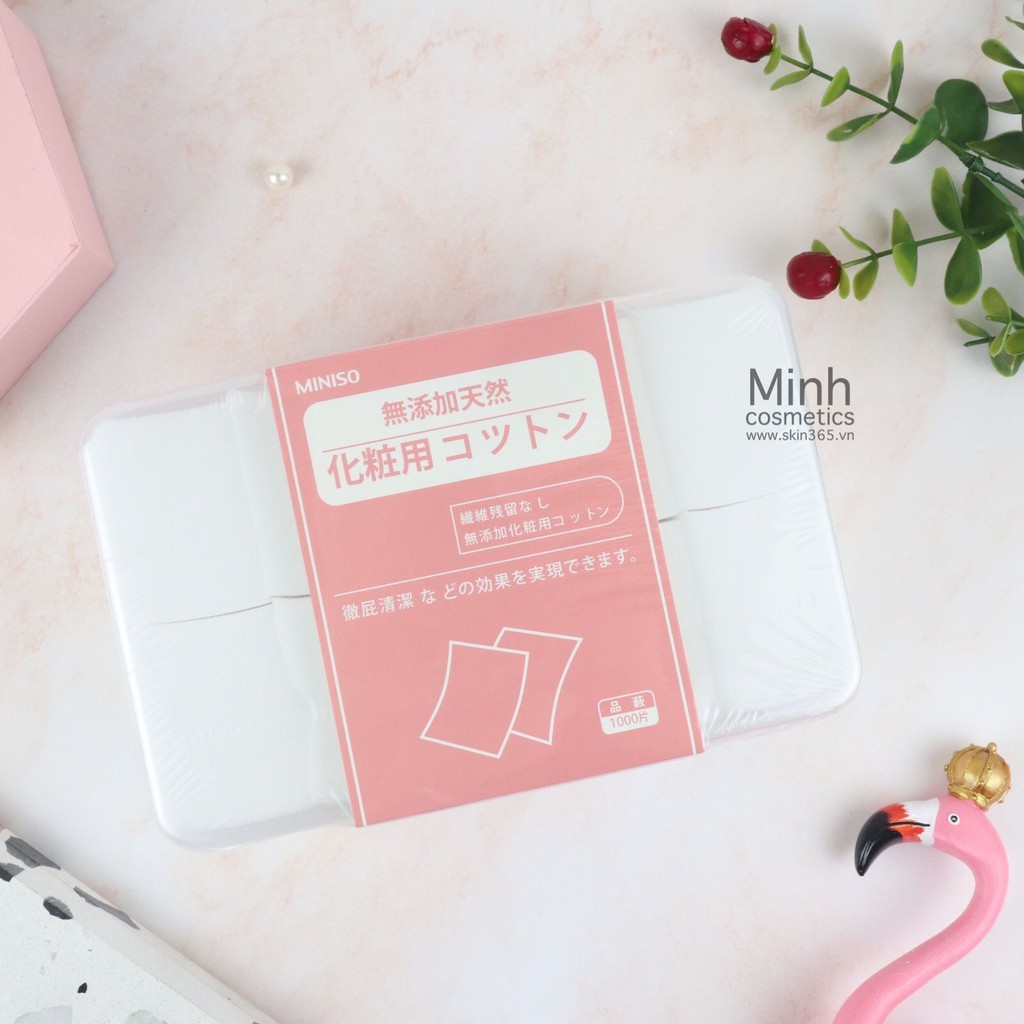 Bông Tẩy Trang Miniso 1000 Miếng