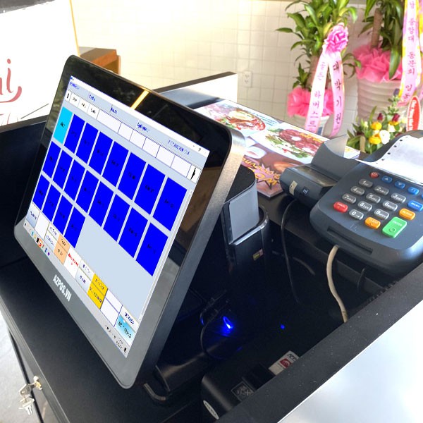 Máy bán hàng cảm ứng POS LX-8000 i5 2 màn hình | BigBuy360 - bigbuy360.vn