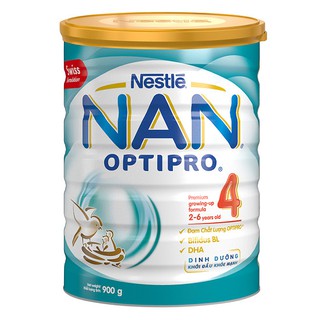Sữa bột Nan Optipro 4 Kid 900g (2 - 6 tuổi)